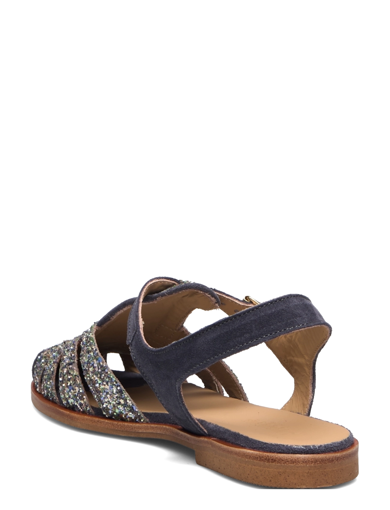 ANGULUS - Sandals - flat - closed toe - op - kvinnor - 3619/3230 spring multi glitter - 2