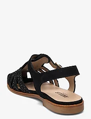ANGULUS - Sandals - flat - closed toe - op - party wear at outlet prices - 2486/1163 black glit/black - 2