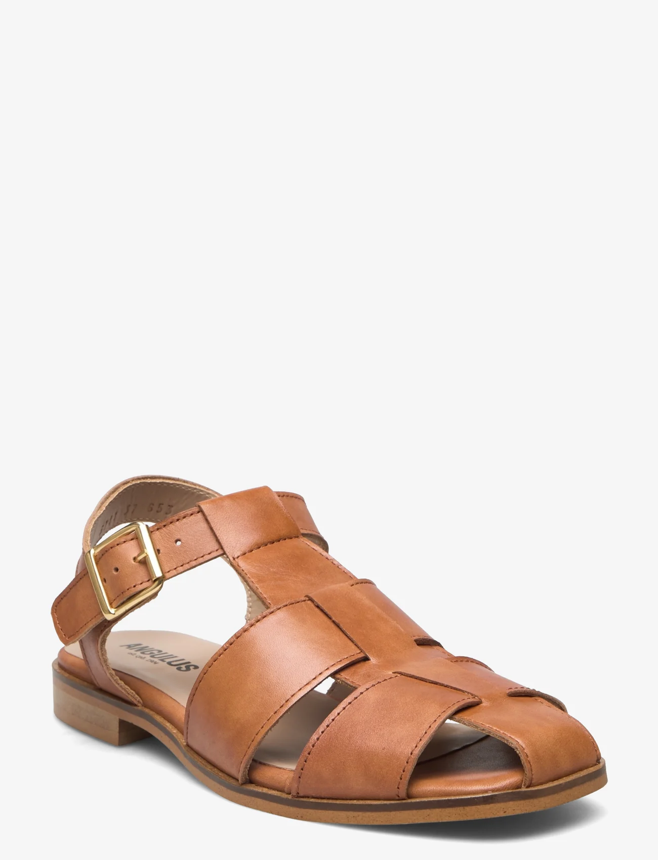 ANGULUS - Sandals - flat - flat sandals - 1789 tan - 0