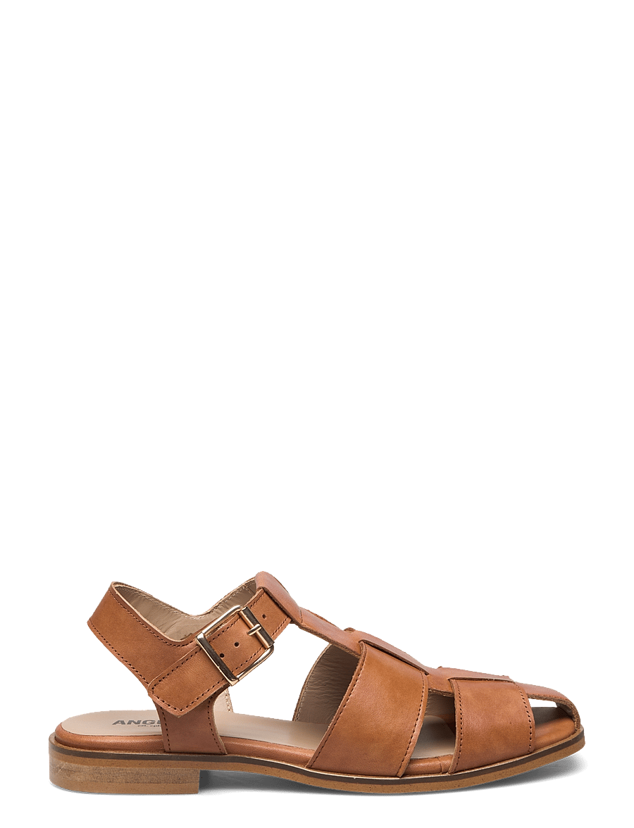 ANGULUS - Sandals - flat - flate sandaler - 1789 tan - 1