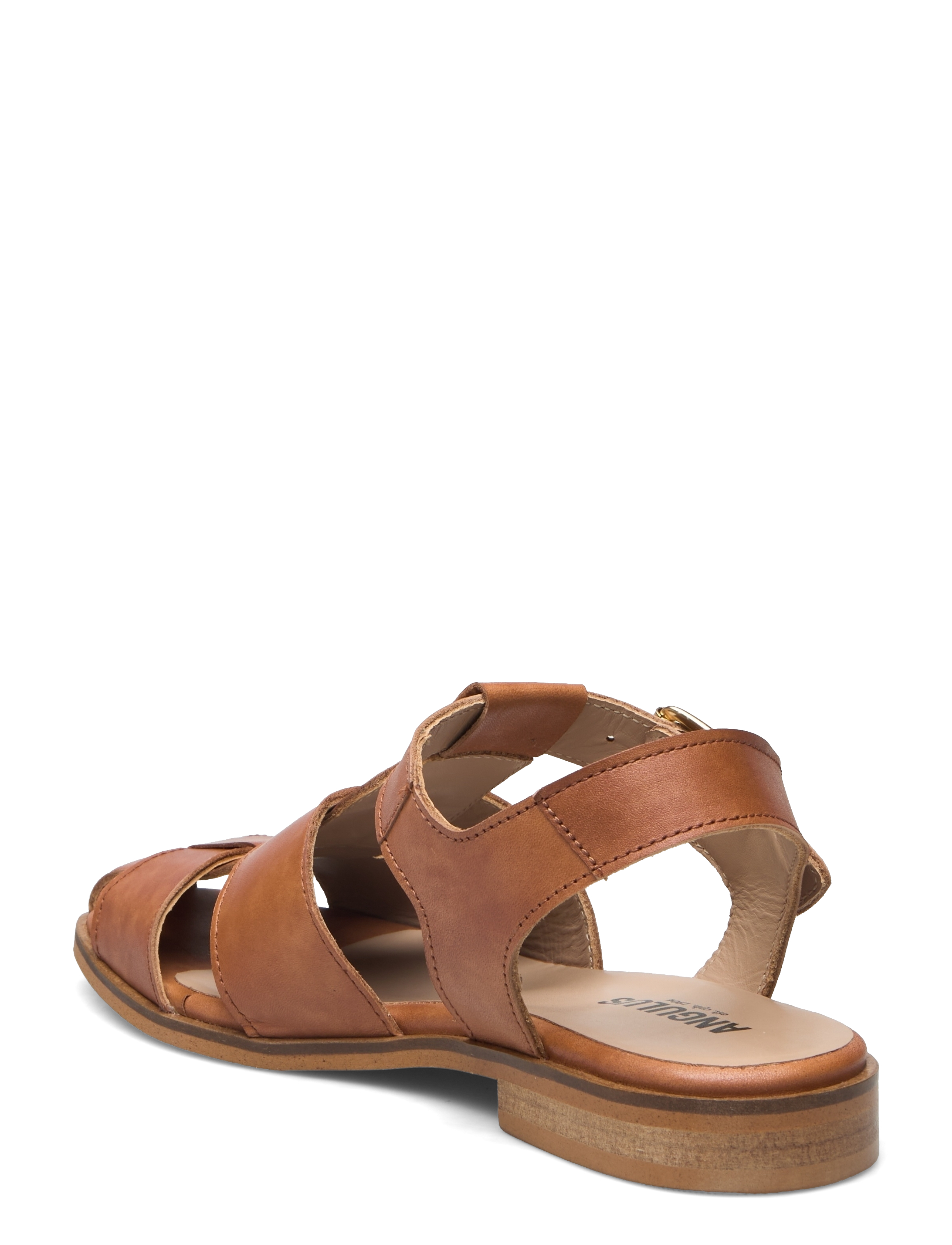 ANGULUS - Sandals - flat - platta sandaler - 1789 tan - 2