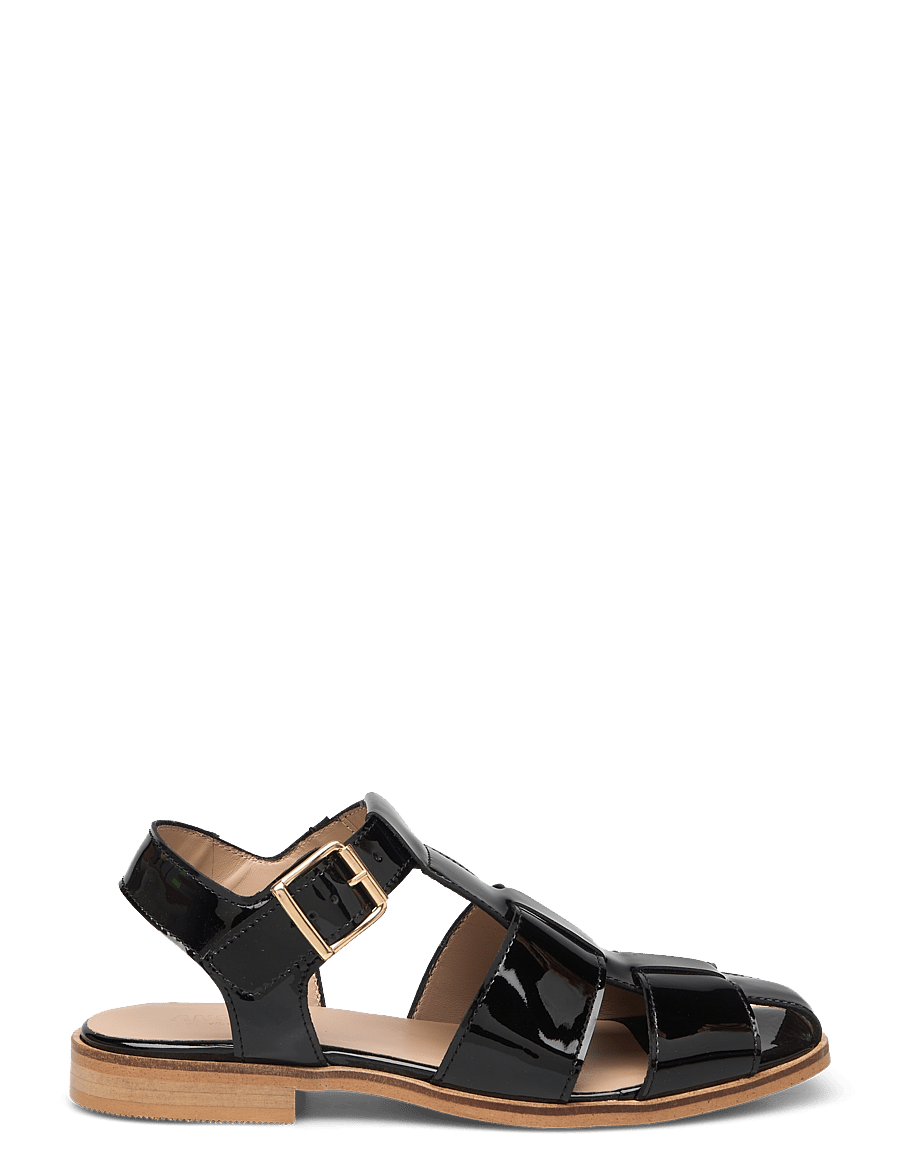 ANGULUS - Sandals - flat - flat sandals - 2320 black - 1
