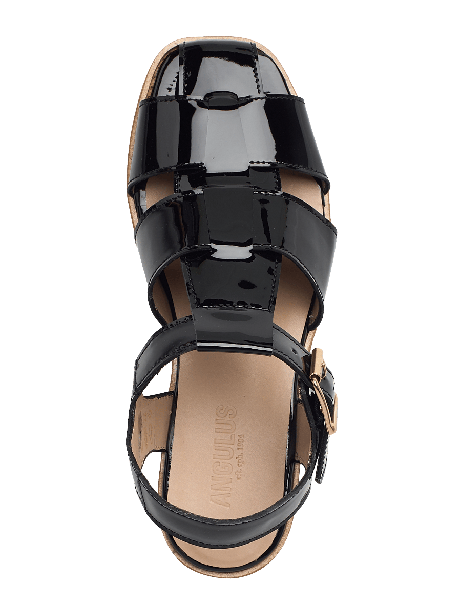 ANGULUS - Sandals - flat - flat sandals - 2320 black - 3