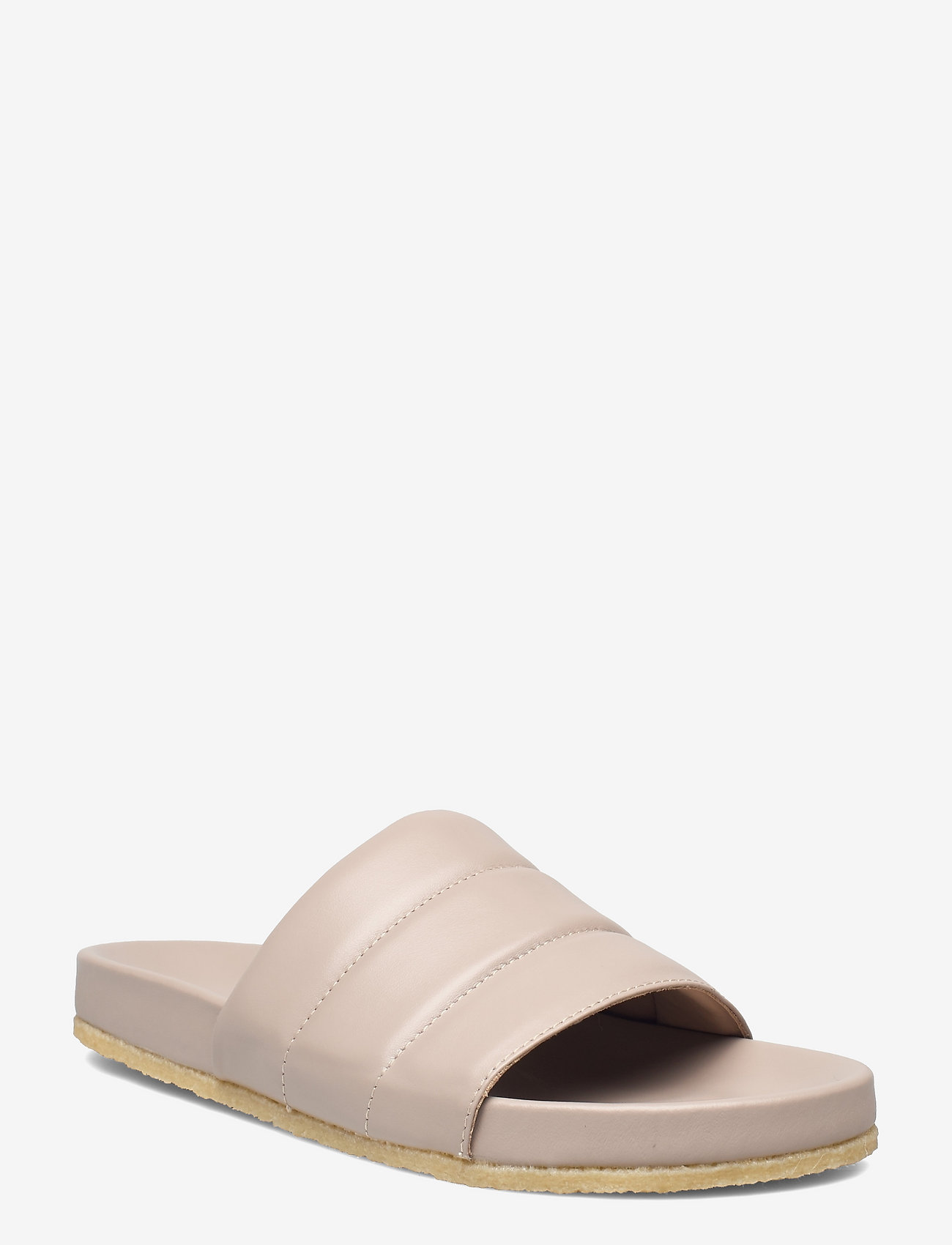 ANGULUS - Sandals - flat - open toe - op - platte sandalen - 1501 light beige - 0