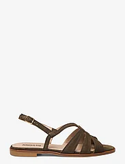 ANGULUS - Sandals - flat - open toe - op - flade sandaler - 2214 dark olive - 1