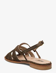 ANGULUS - Sandals - flat - open toe - op - platta sandaler - 2214 dark olive - 2