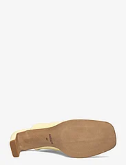 ANGULUS - Sandals - Block heels - mules med hæle - 1495 light yellow - 4