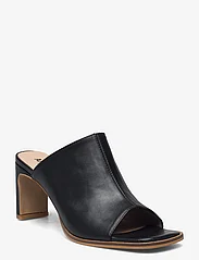 ANGULUS - Sandals - Block heels - mules tipa augstpapēžu kurpes - 1604 black - 0