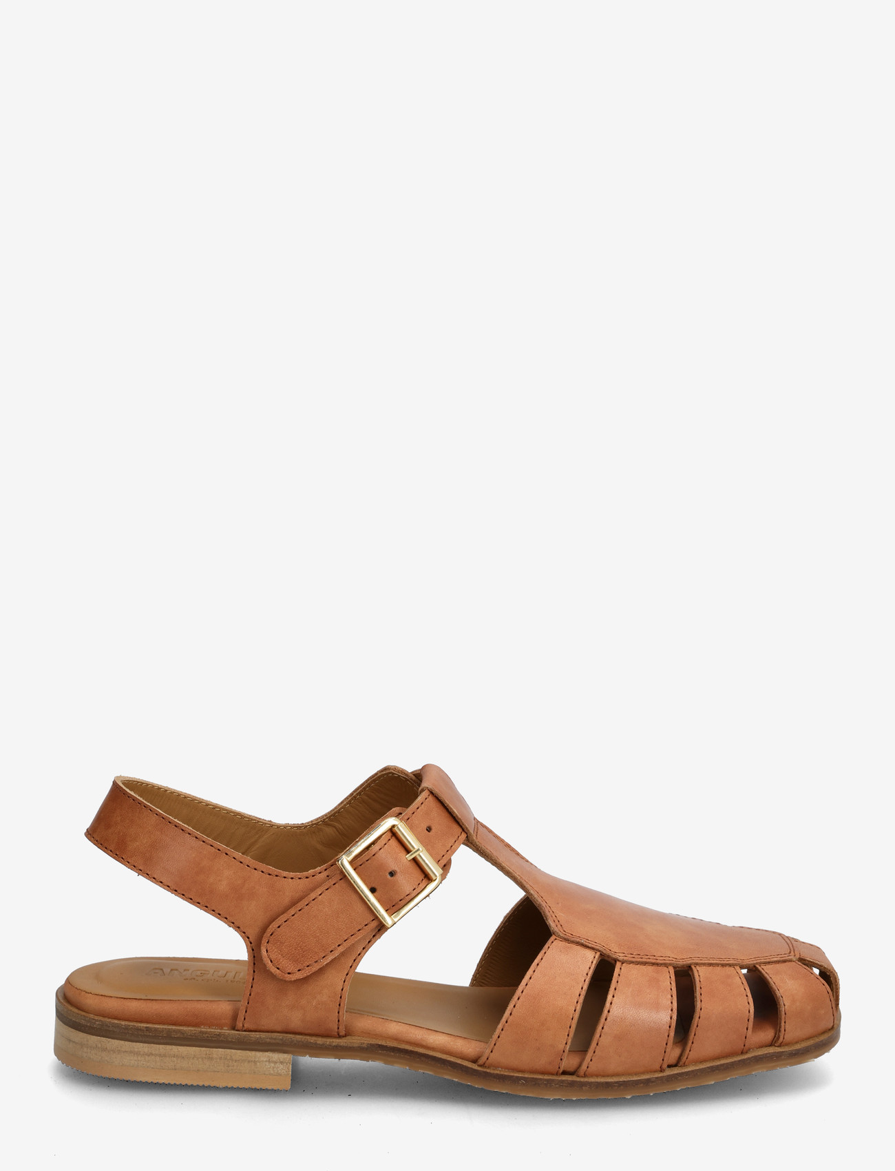 ANGULUS - Sandals - flat  - closed toe - op - gladiatorsandaler - 1789 tan - 1