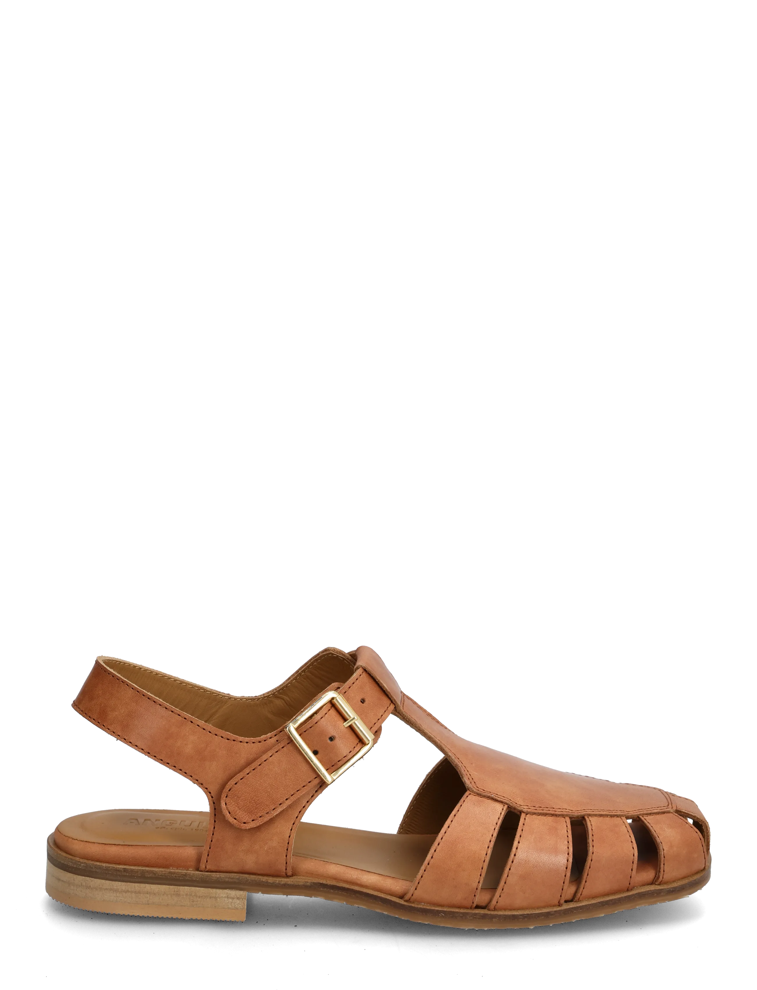 ANGULUS - Sandals - flat  - closed toe - op - gladiaator sandaalid - 1789 tan - 1
