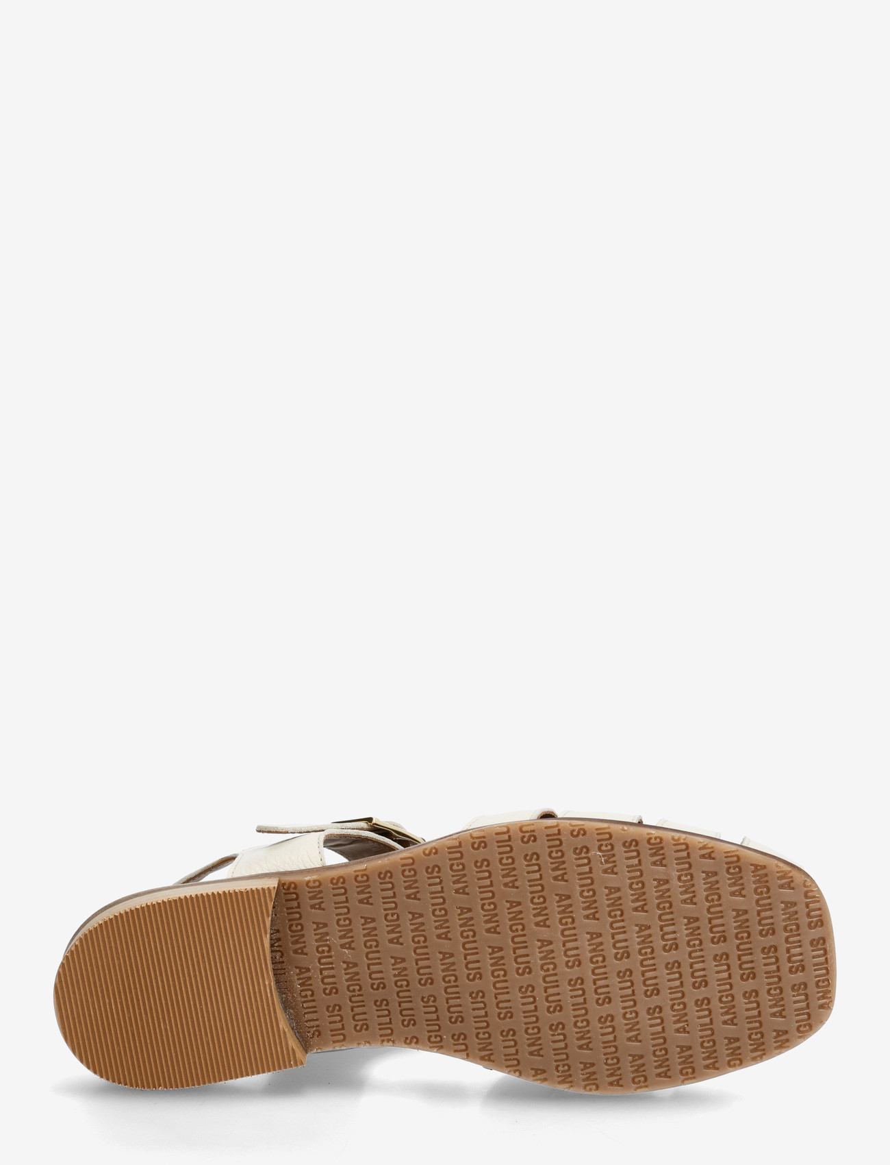 ANGULUS - Sandals - flat  - closed toe - op - gladiator-sandalen - 4636 oatmilk - 4