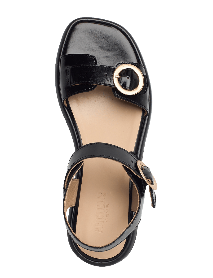 ANGULUS - Sandals - flat - 1835 black - 3
