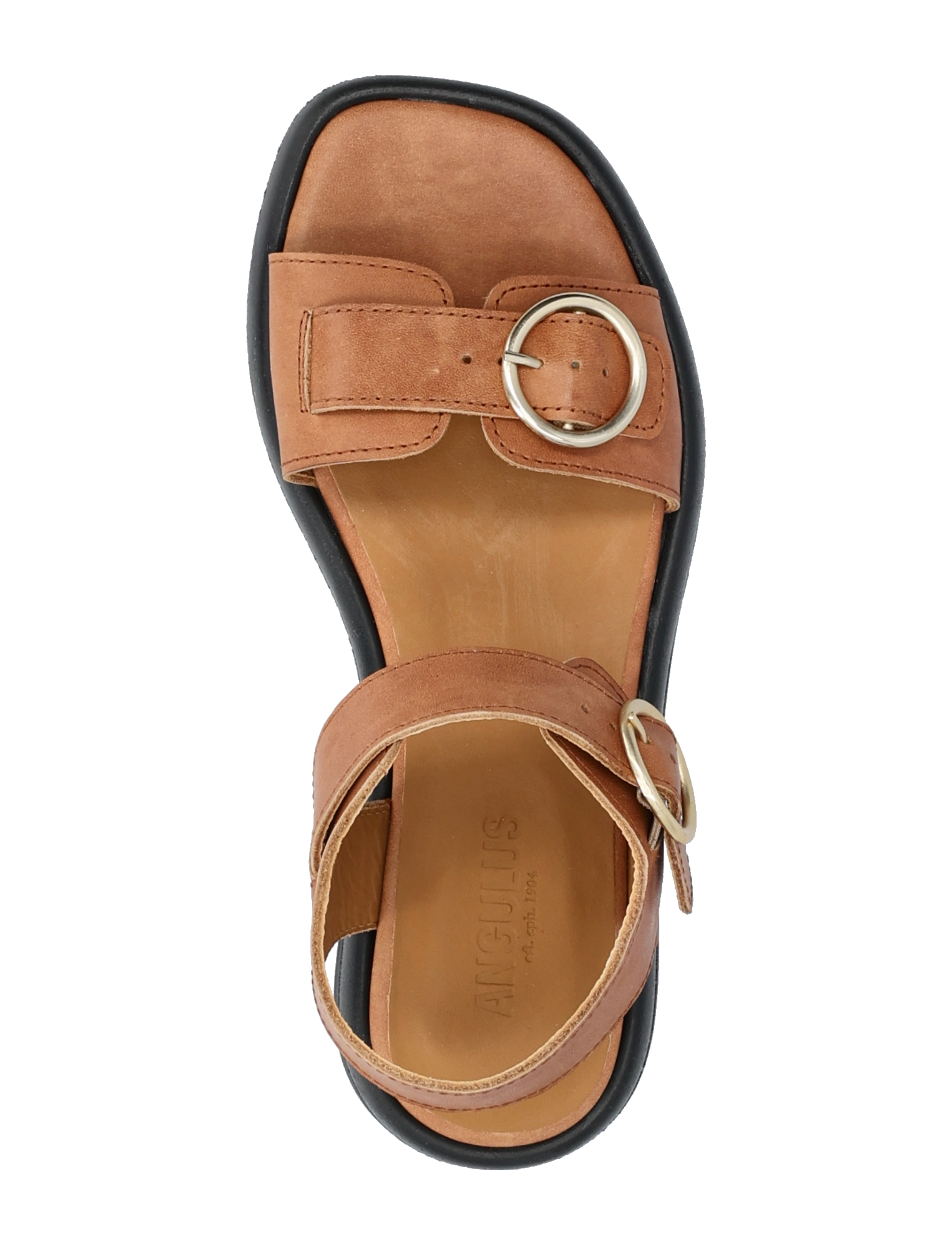 ANGULUS - Sandals - flat - flade sandaler - 1789 tan - 3