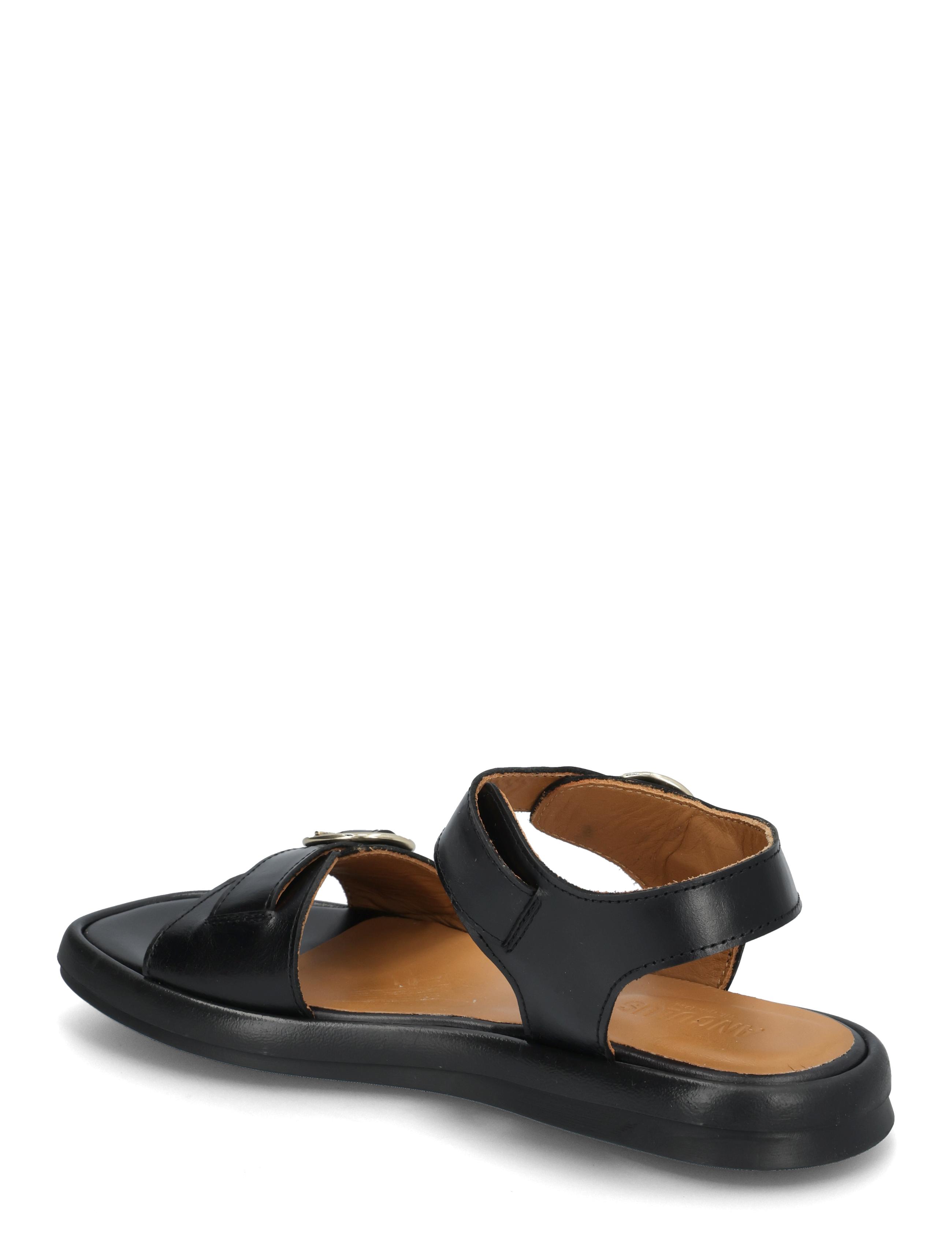ANGULUS - Sandals - flat - kontsata sandaalid - 1835 black - 2