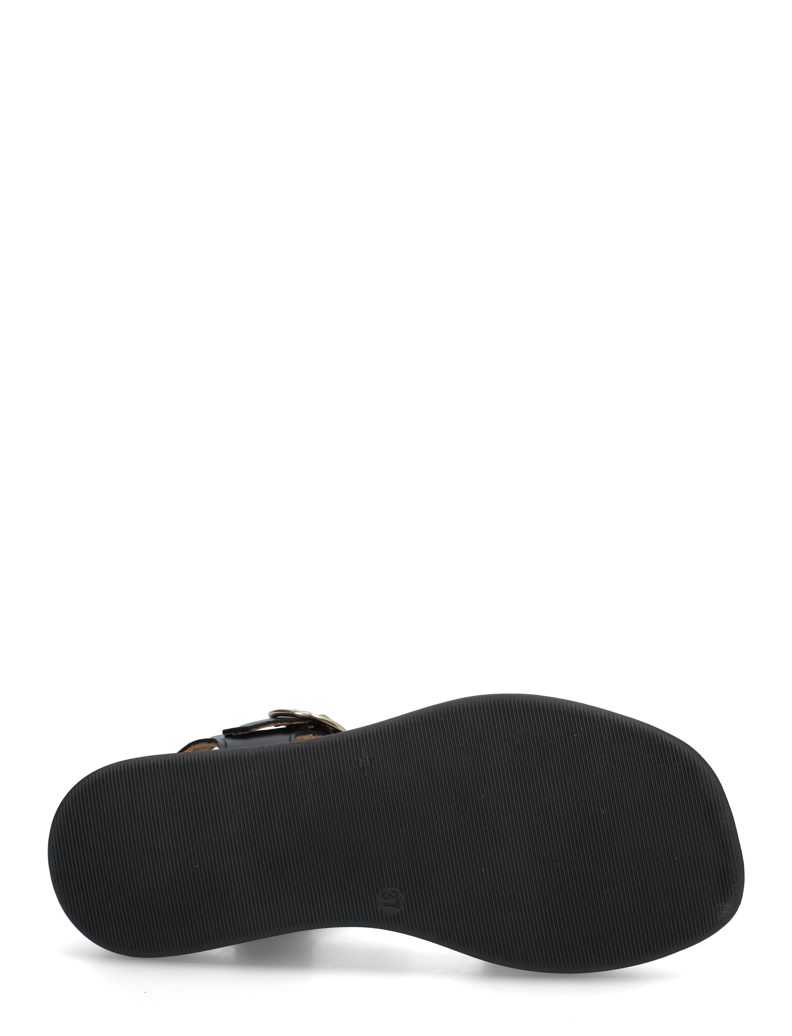 ANGULUS - Sandals - flat - kontsata sandaalid - 1835 black - 4
