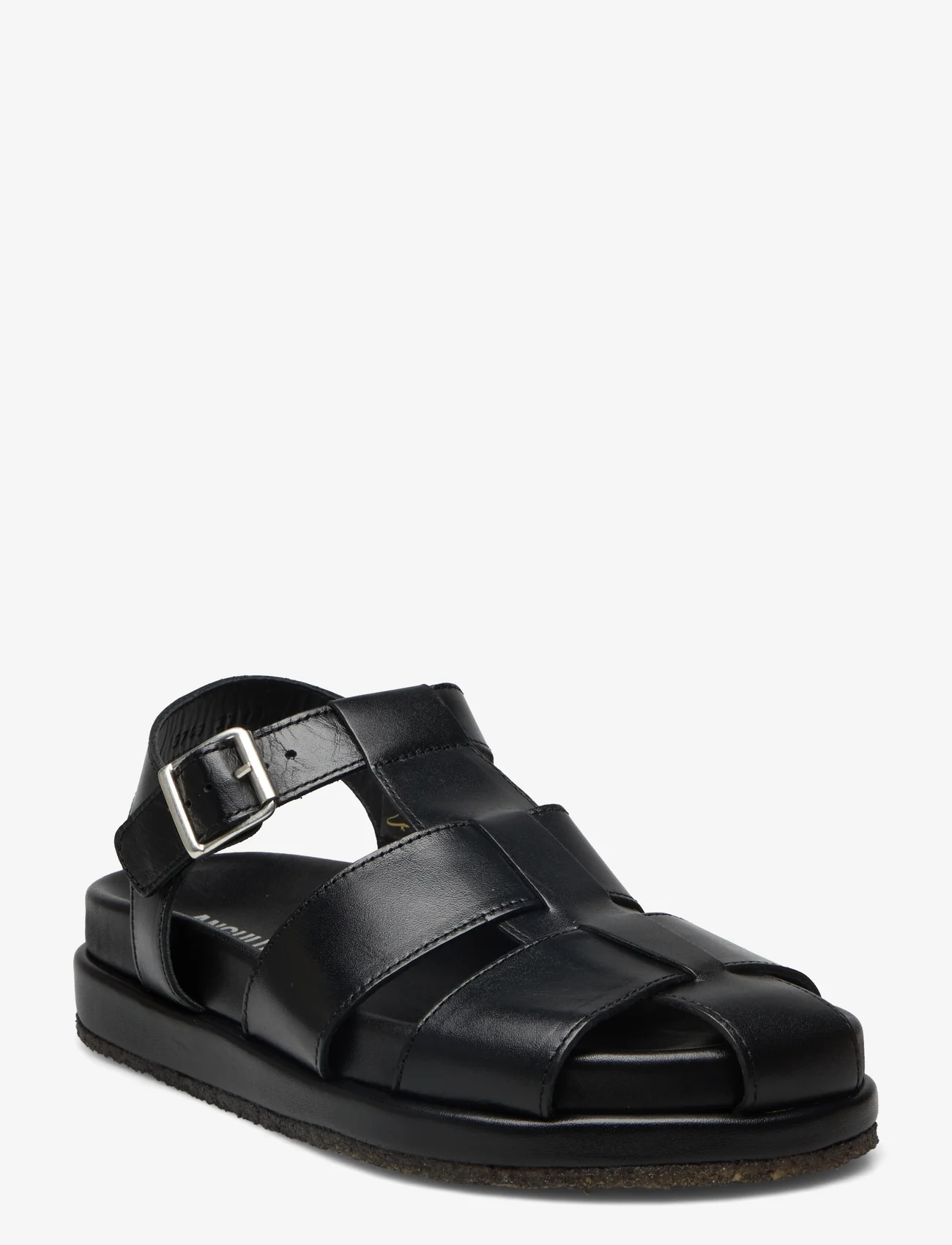 ANGULUS - Sandals - flat - open toe - op - matalat sandaalit - 1604/1785 black - 0