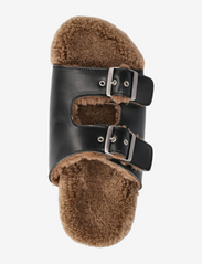 ANGULUS - Sandals - flat - closed toe - op - lygiapadės basutės - 2010/1604 brown/black - 3