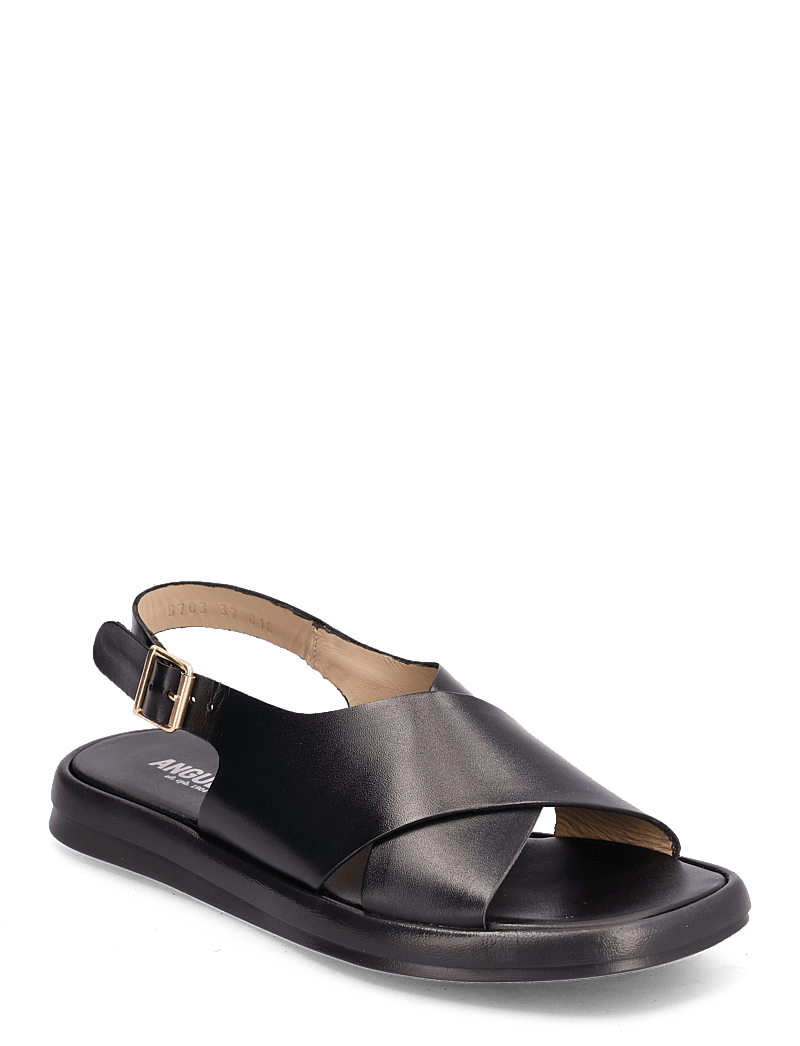 ANGULUS - Sandals - flat - platta sandaler - 1785 black - 0