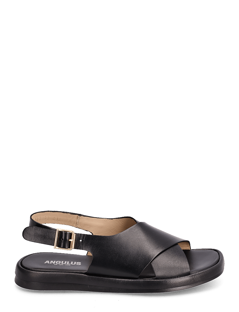 ANGULUS - Sandals - flat - platta sandaler - 1785 black - 1