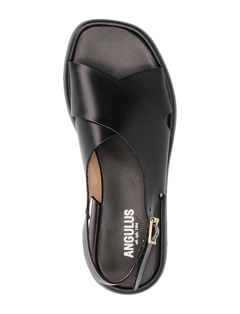 ANGULUS - Sandals - flat - platta sandaler - 1785 black - 3