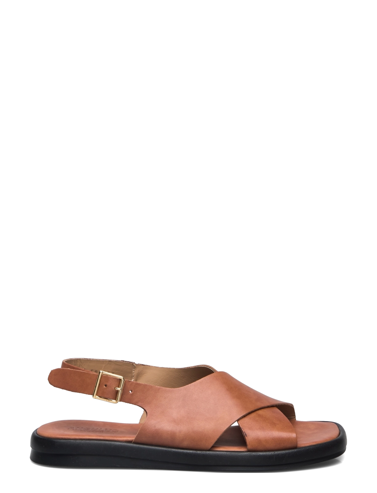 ANGULUS - Sandals - flat - platta sandaler - 3637 tan - 1