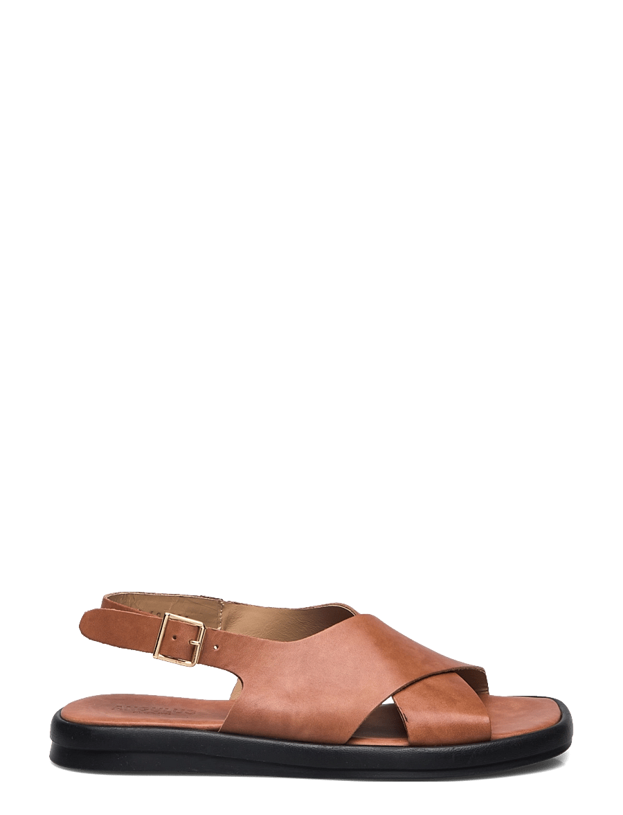ANGULUS - Sandals - flat - platta sandaler - 3637 tan - 1