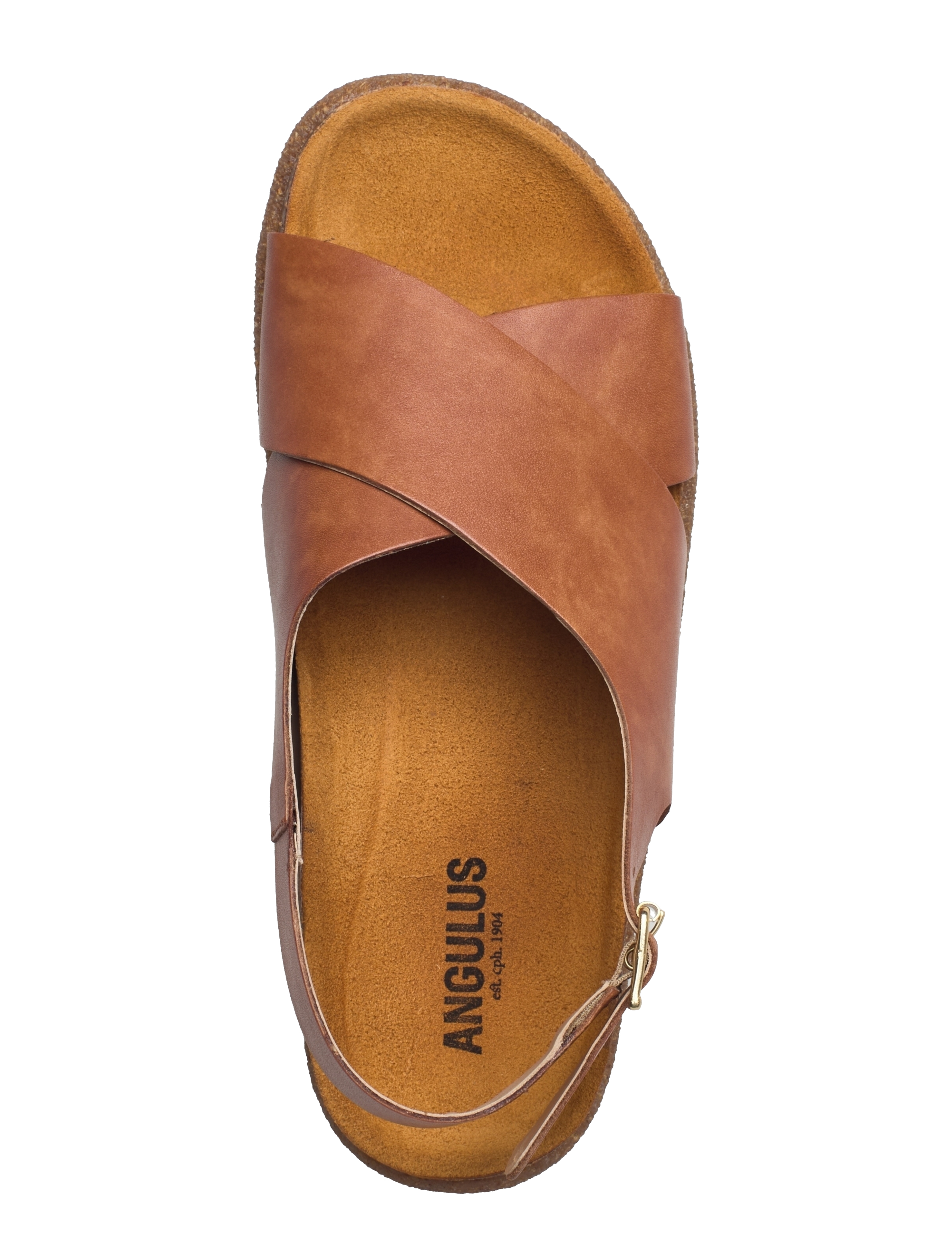ANGULUS - Sandals - flat  - open toe - op - 1789 tan - 3