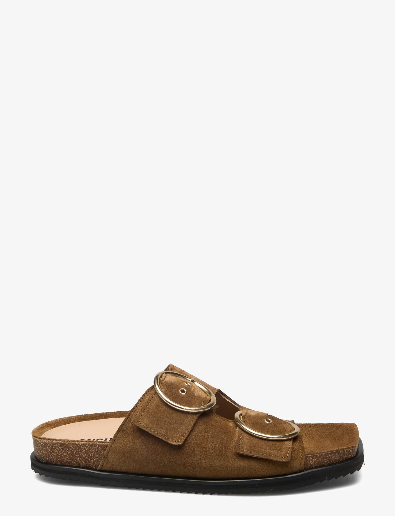 ANGULUS - Sandals - flat - open toe - op - platta sandaler - 2209 mustard - 1