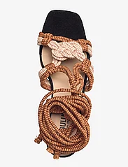 ANGULUS - Sandals - Block heels - ballīšu apģērbs par outlet cenām - 2059/1163  strap/black - 2