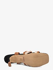 ANGULUS - Sandals - Block heels - festklær til outlet-priser - 2059/1163  strap/black - 3