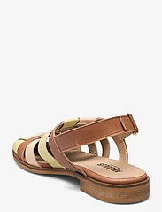 ANGULUS - Sandals - flat - matalat sandaalit - 1789/2365/2405 tan/yellow/melo - 2