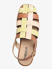 ANGULUS - Sandals - flat - platte sandalen - 1789/2365/2405 tan/yellow/melo - 3