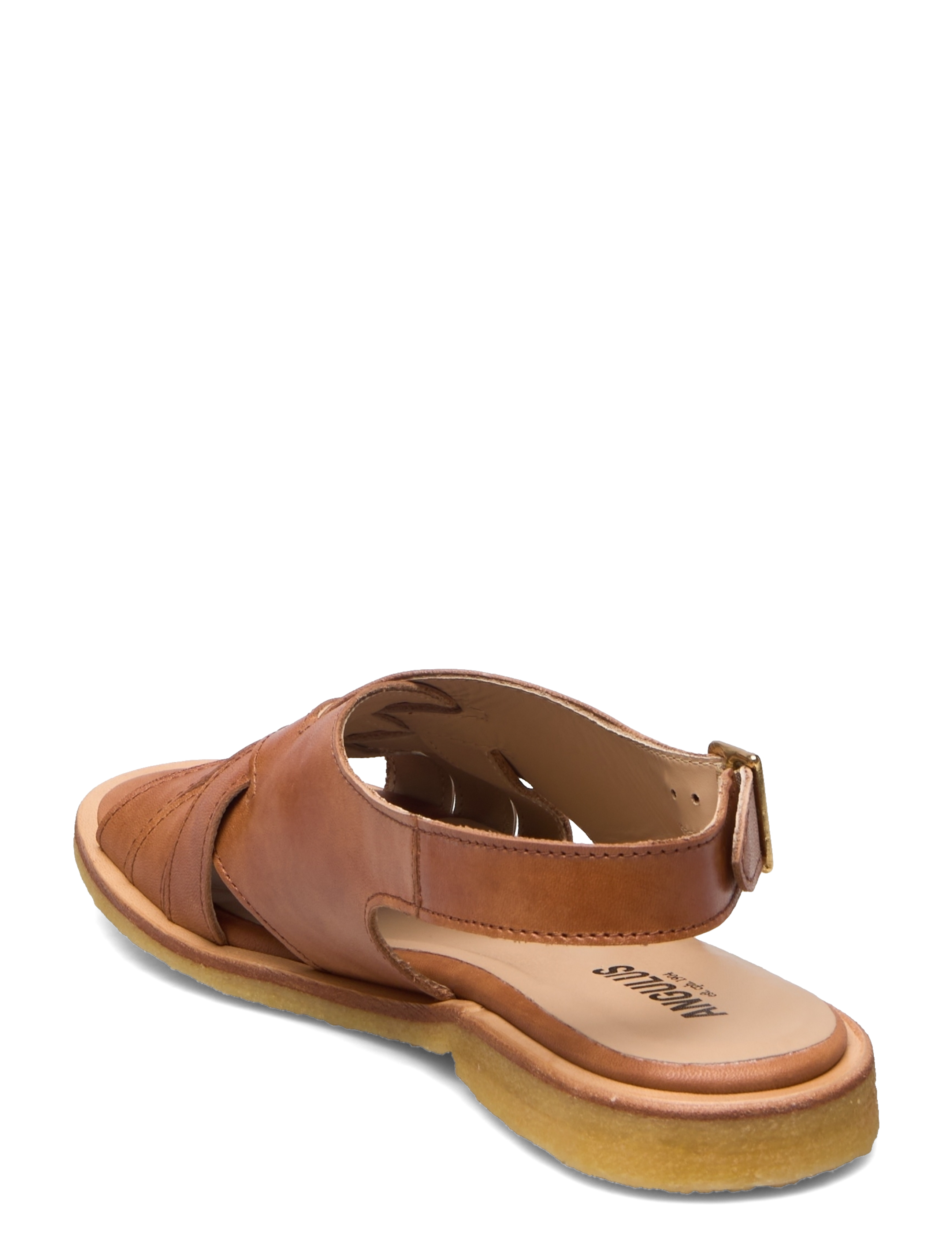 ANGULUS - Sandals - flat  - open toe - op - platte sandalen - 1789 tan - 2