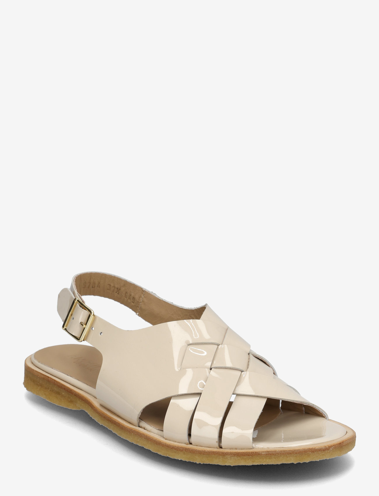 ANGULUS - Sandals - flat - open toe - op - kontsata sandaalid - 2807 beige - 0