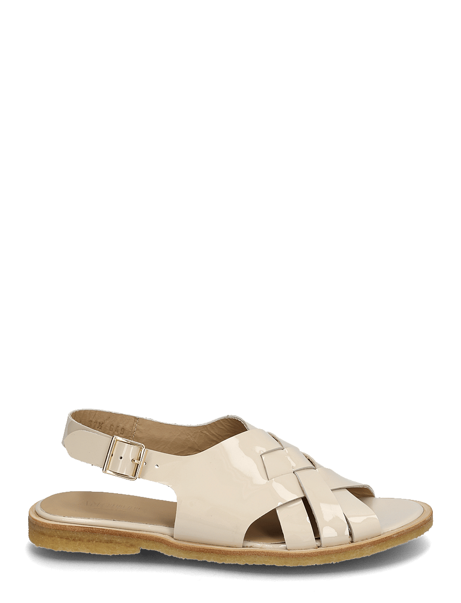 ANGULUS - Sandals - flat - open toe - op - flat sandals - 2807 beige - 1
