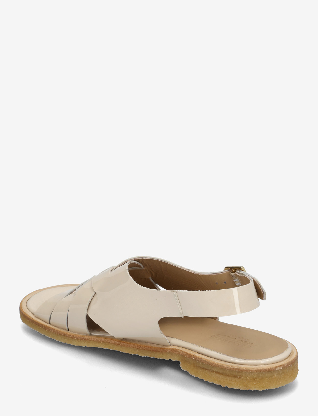 ANGULUS - Sandals - flat - open toe - op - kontsata sandaalid - 2807 beige - 2