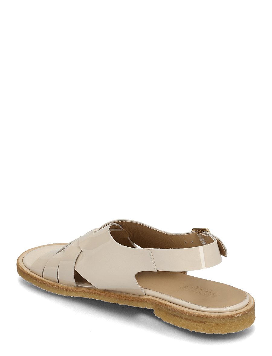 ANGULUS - Sandals - flat - open toe - op - flat sandals - 2807 beige - 2