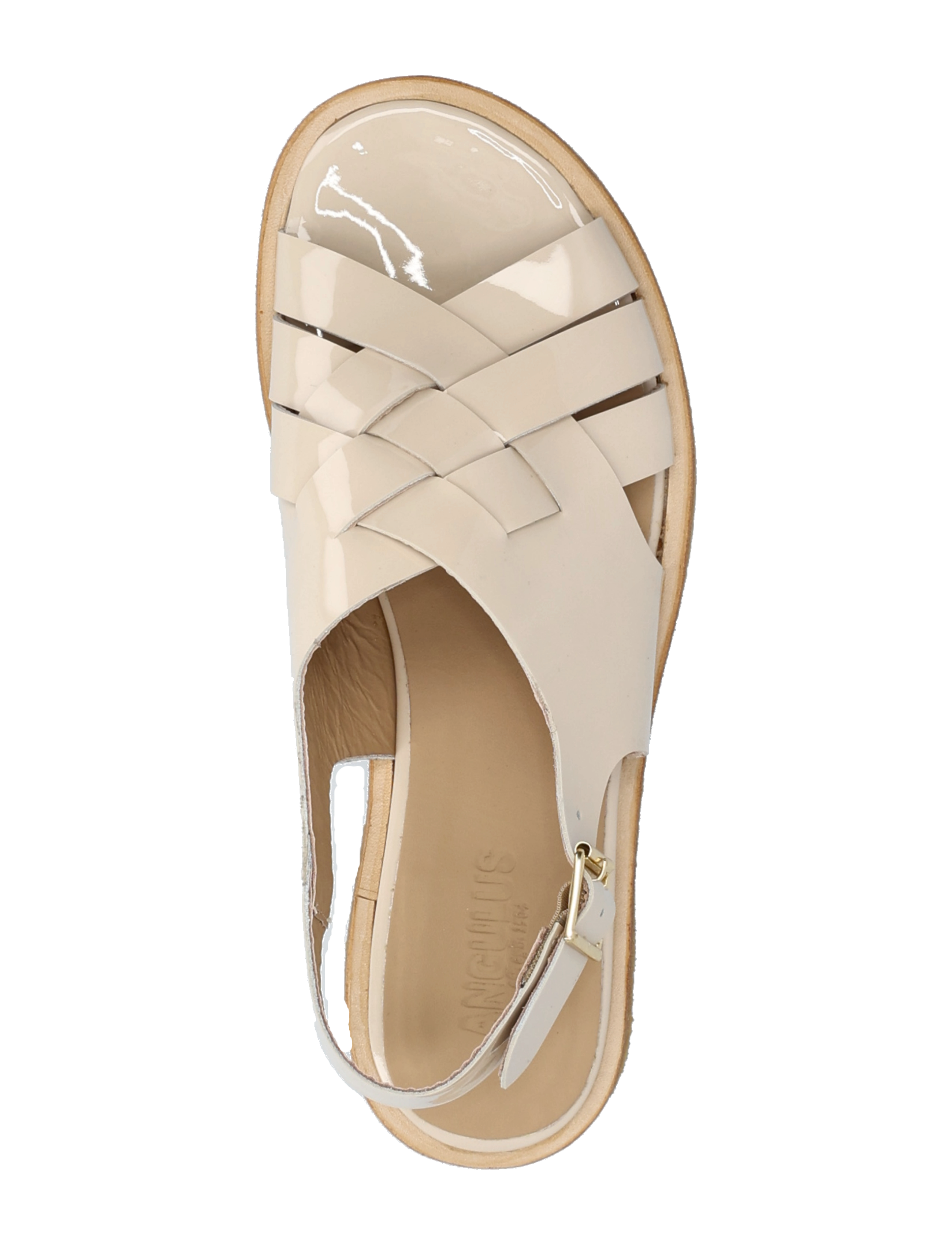 ANGULUS - Sandals - flat  - open toe - op - flat sandals - 2807 beige - 3