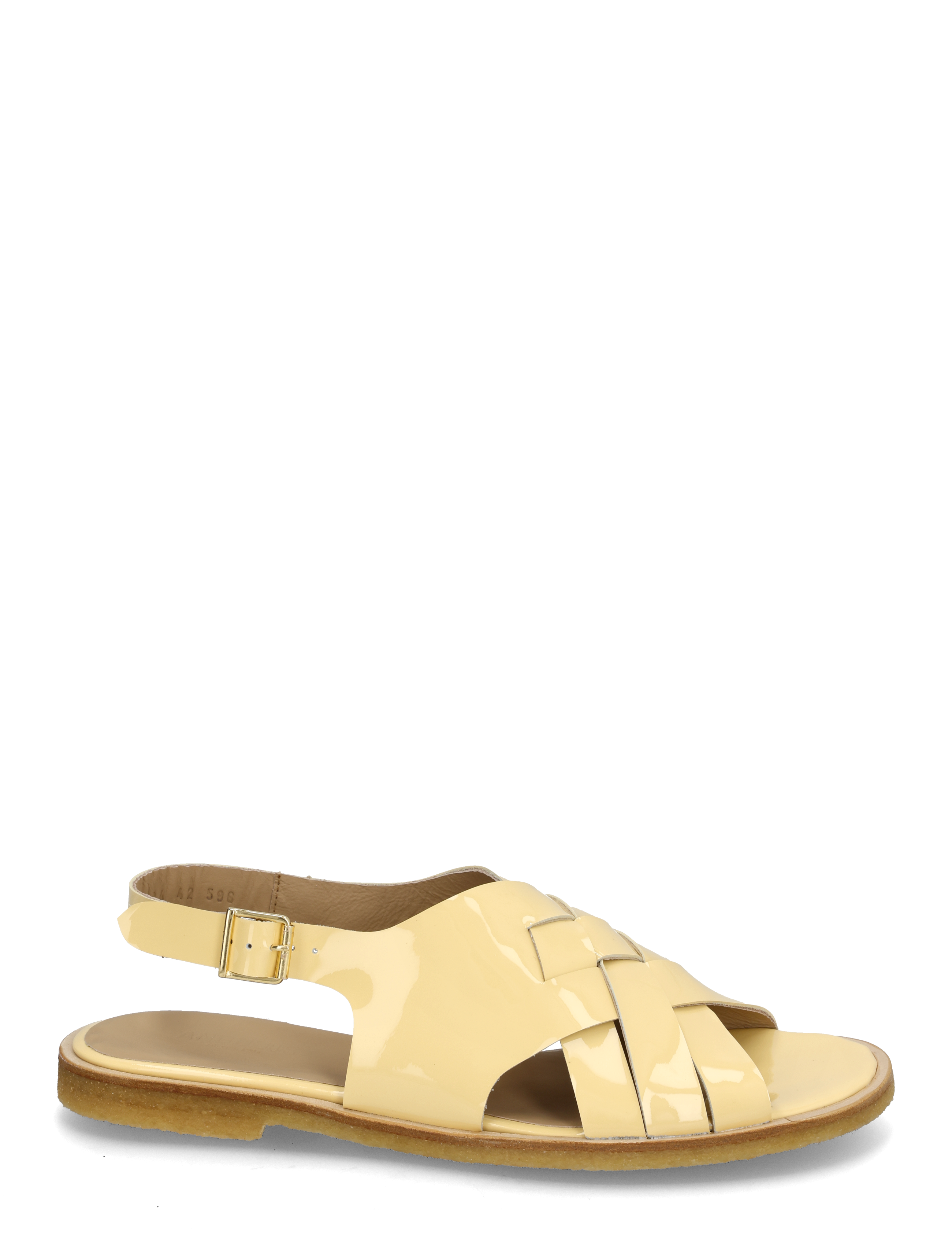 ANGULUS - Sandals - flat  - open toe - op - sandaler - 3610 mellow yellow - 1