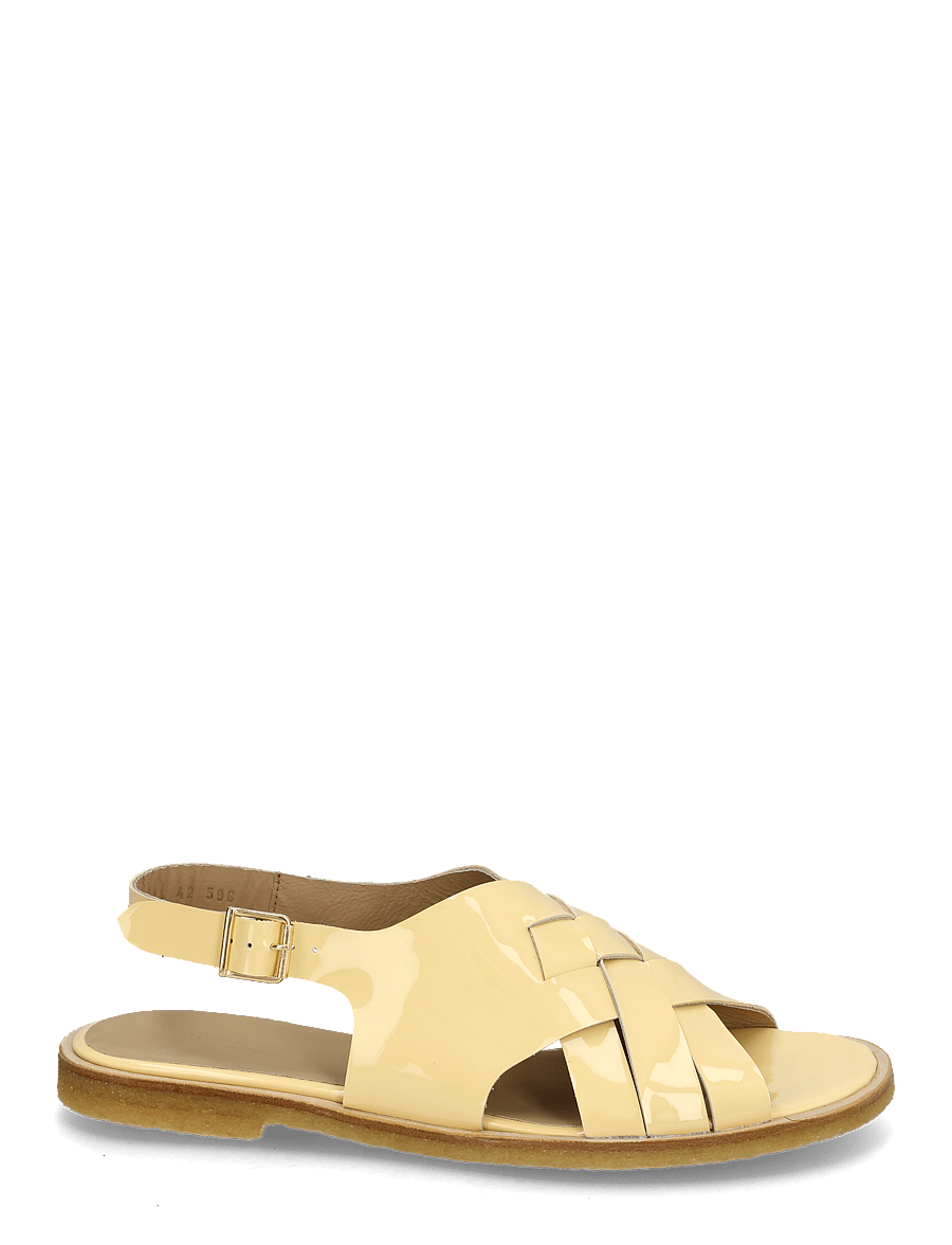 ANGULUS - Sandals - flat - open toe - op - flate sandaler - 3610 mellow yellow - 1