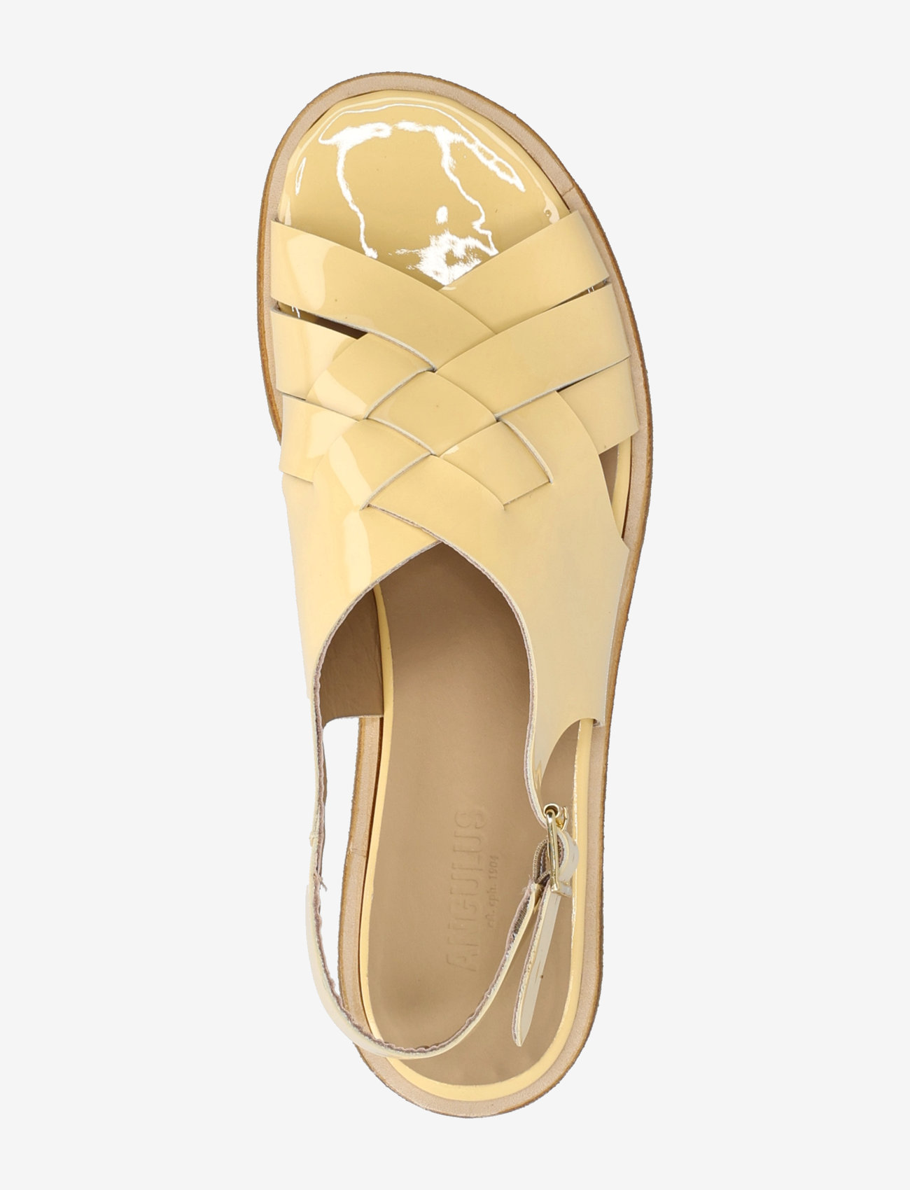 ANGULUS - Sandals - flat  - open toe - op - flade sandaler - 3610 mellow yellow - 3