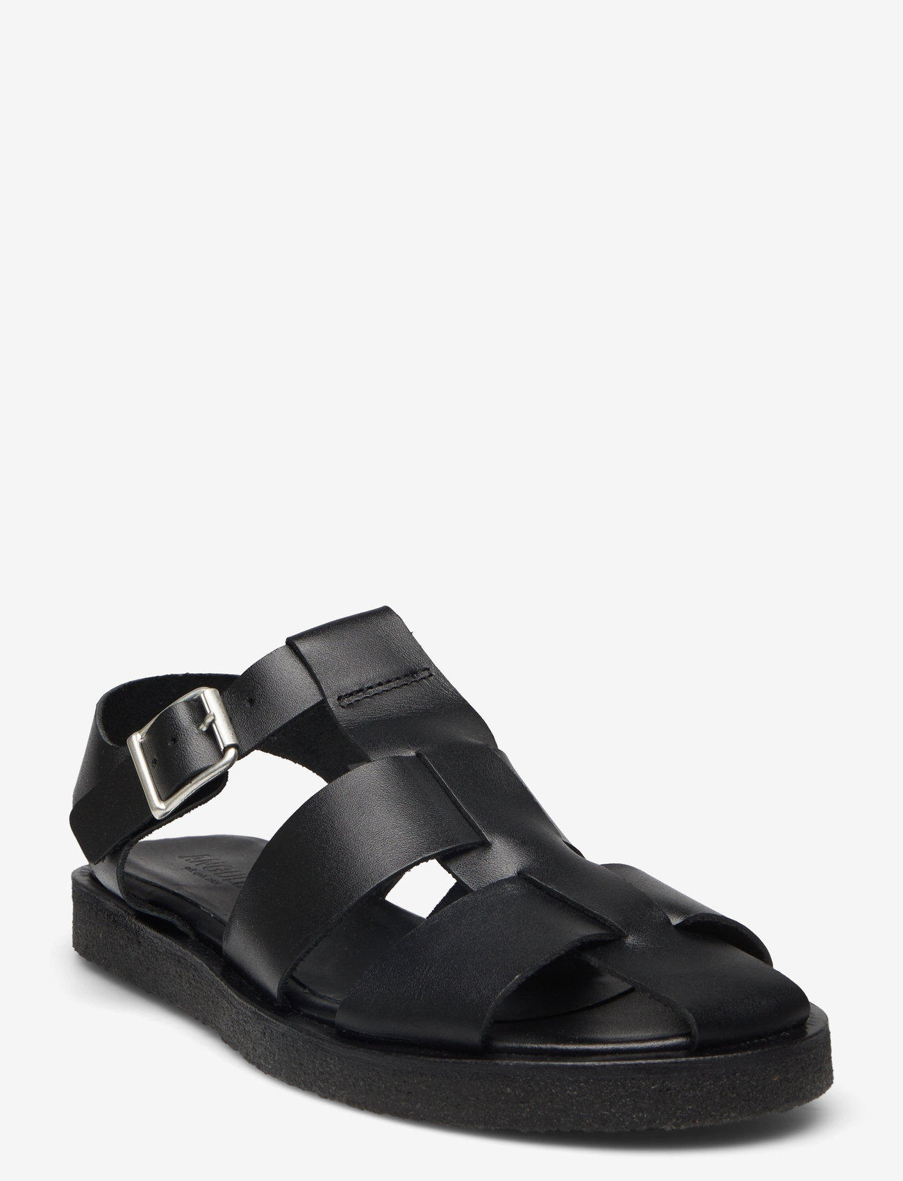 ANGULUS - Sandals - flat  - closed toe - op - platta sandaler - 1785 black - 0