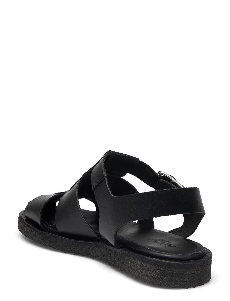 ANGULUS - Sandals - flat - closed toe - op - platta sandaler - 1785 black - 2