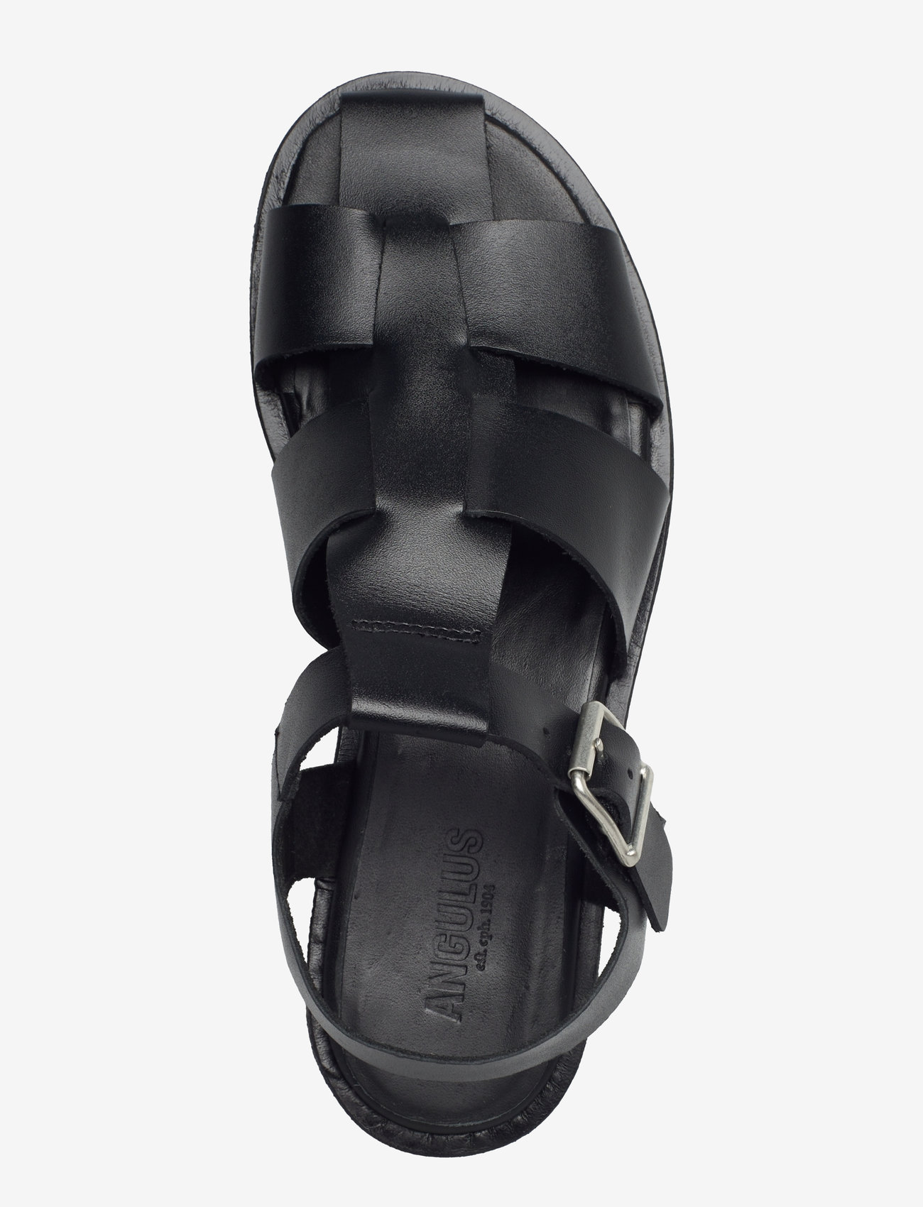 ANGULUS - Sandals - flat  - closed toe - op - platta sandaler - 1785 black - 3