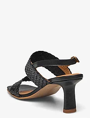 ANGULUS - Sandals - Block heels - sandały na obcasie - 2072/1604 black/black - 2
