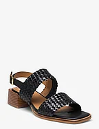 Sandals - Block heels - 2072/1604 BLACK/BLACK