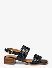 ANGULUS - Sandals - Block heels - heeled sandals - 2072/1604 black/black - 1