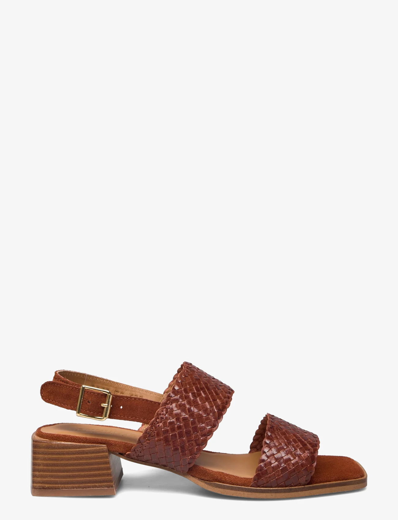 ANGULUS - Sandals - Block heels - heeled sandals - 2855/2857 terracotta - 1