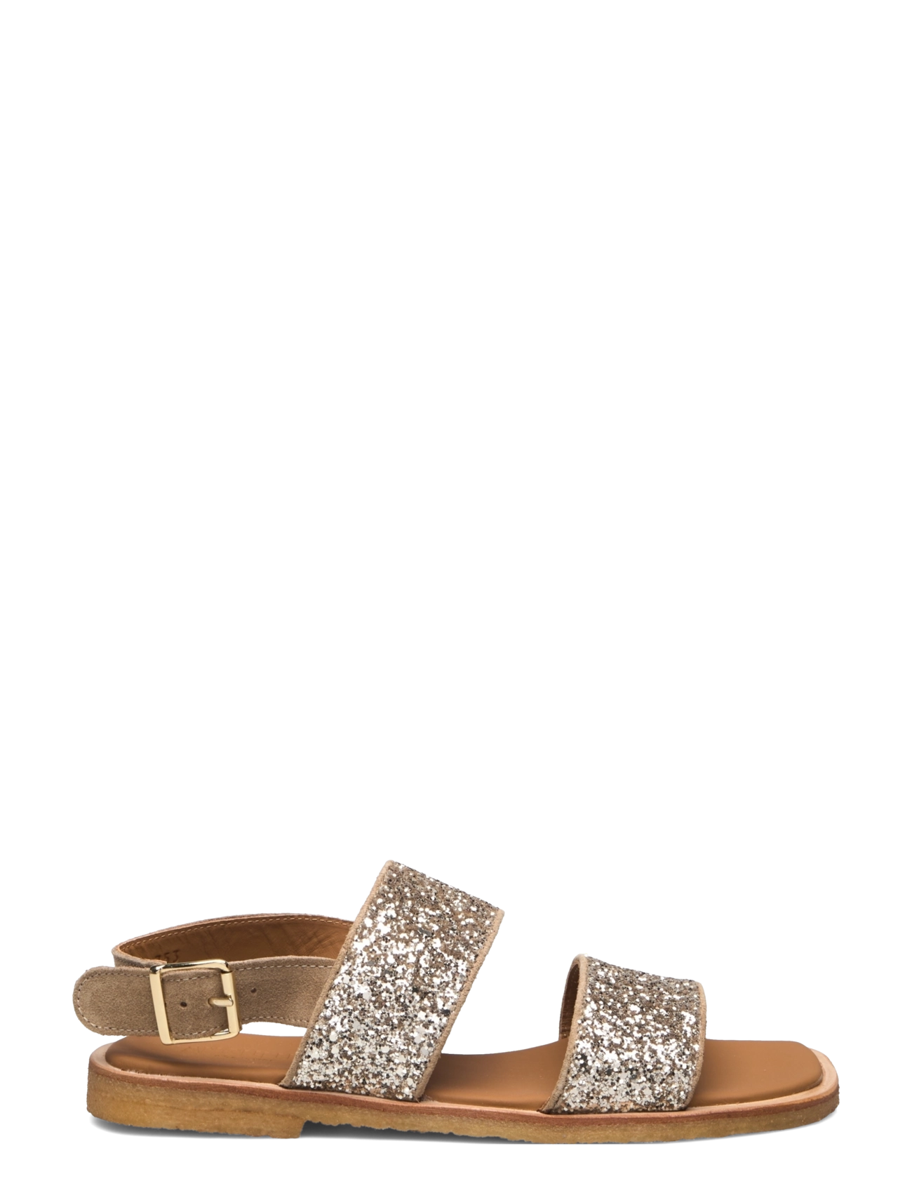 ANGULUS - Sandals - flat - 2217/3618 sand/champagne glitt - 1
