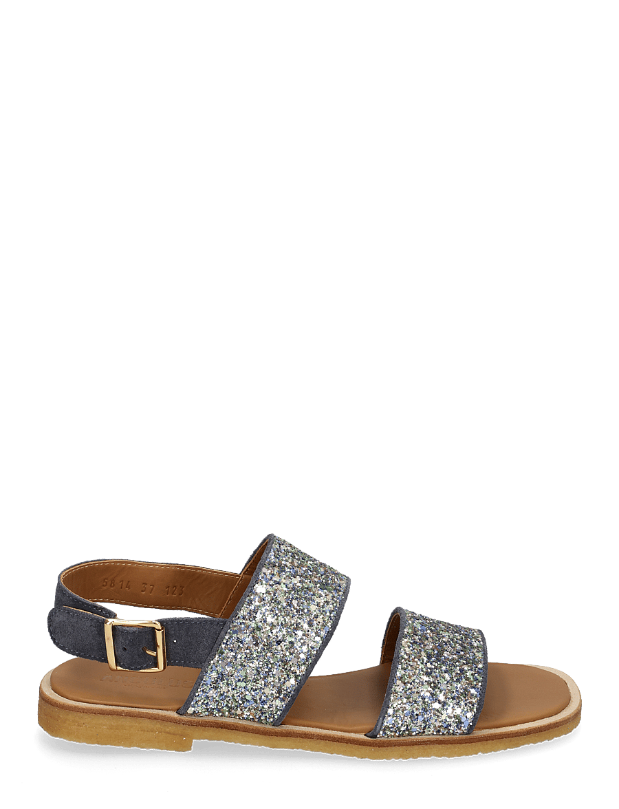 ANGULUS - Sandals - flat - flache sandalen - 3230/3619 indigo/spring multi - 1